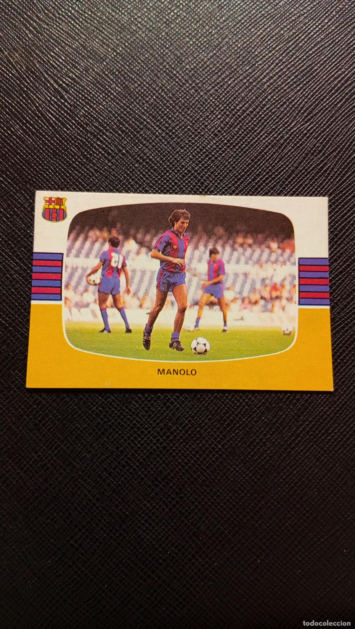 Cromos de F&uacute;tbol: MANOLO BARCELONA CANO 1984 1985 CROMO FUTBOL 84 85 LIGA - SIN PEGAR - A175 PG73