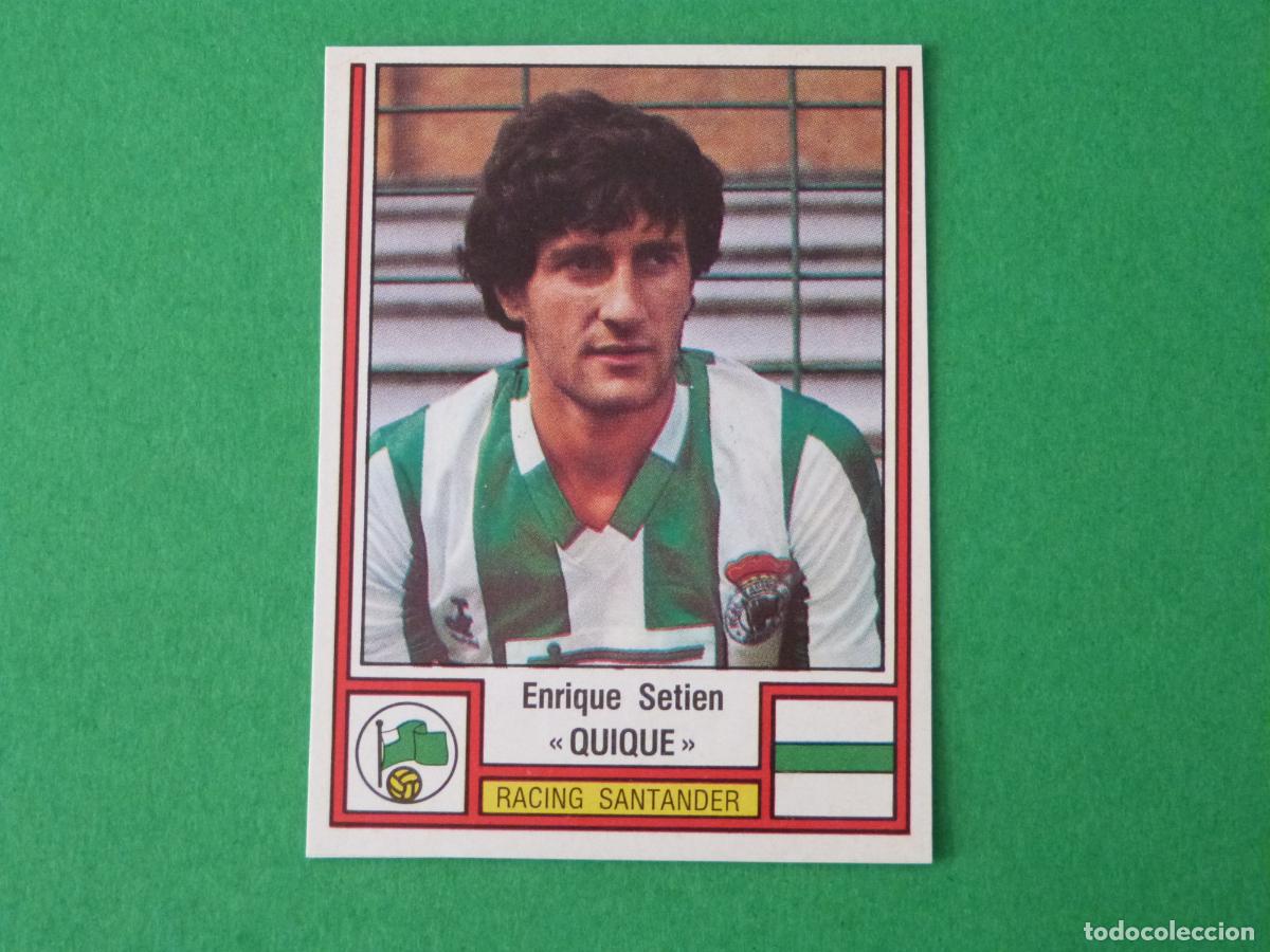 Cromos de F&uacute;tbol: CROMO FUTBOL QUIQUE RACING DE SANTANDER RECORTADO N&ordm; 228 LIGA FUTBOL 83/1983 FIGURINE PANINI
