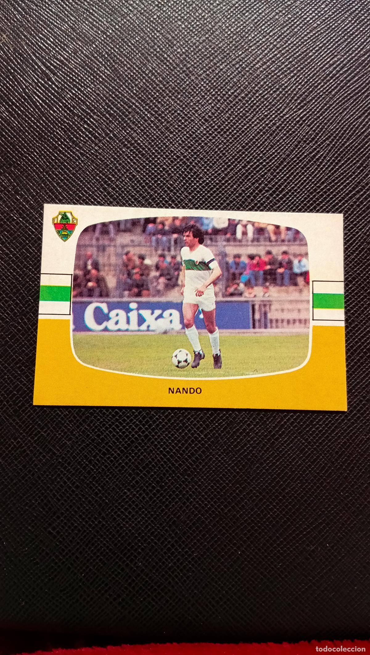 Cromos de F&uacute;tbol: NANDO ELCHE CANO 1984 1985 CROMO FUTBOL 84 85 LIGA - SIN PEGAR - A184 PG15