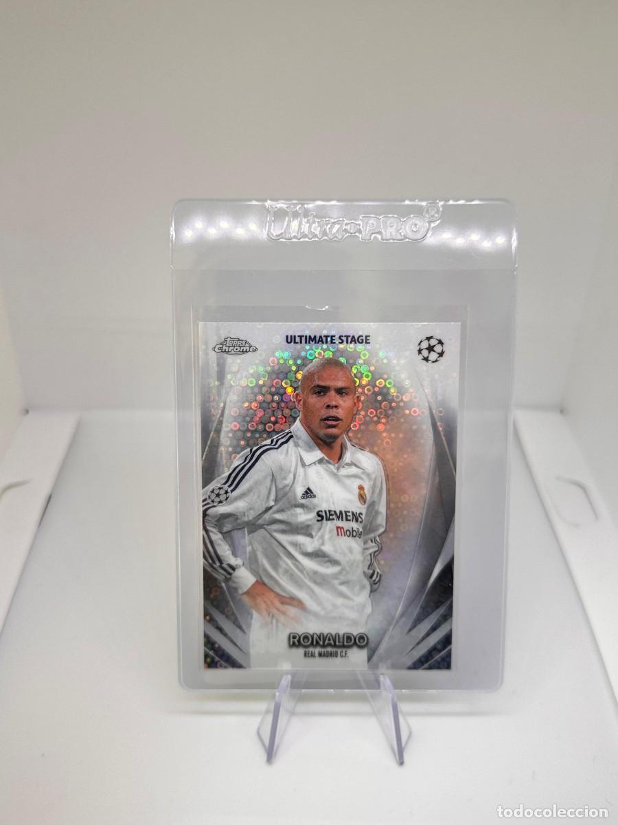 Cromos de F&uacute;tbol: Ronaldo Real Madrid Topps Chrome Ultimate Stage 2024