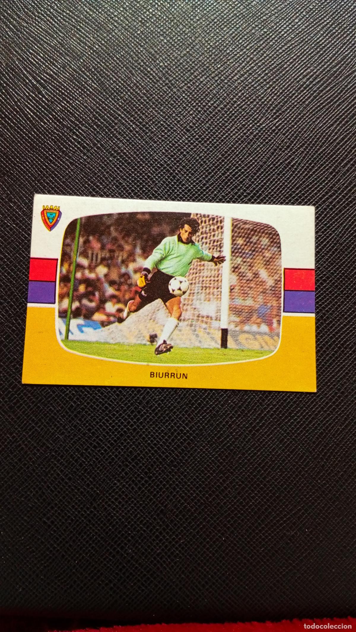 Football Stickers: BIURRUN OSASUNA CANO 1984 1985 CROMO FUTBOL 84 85 LIGA - SIN PEGAR - A184 PG15