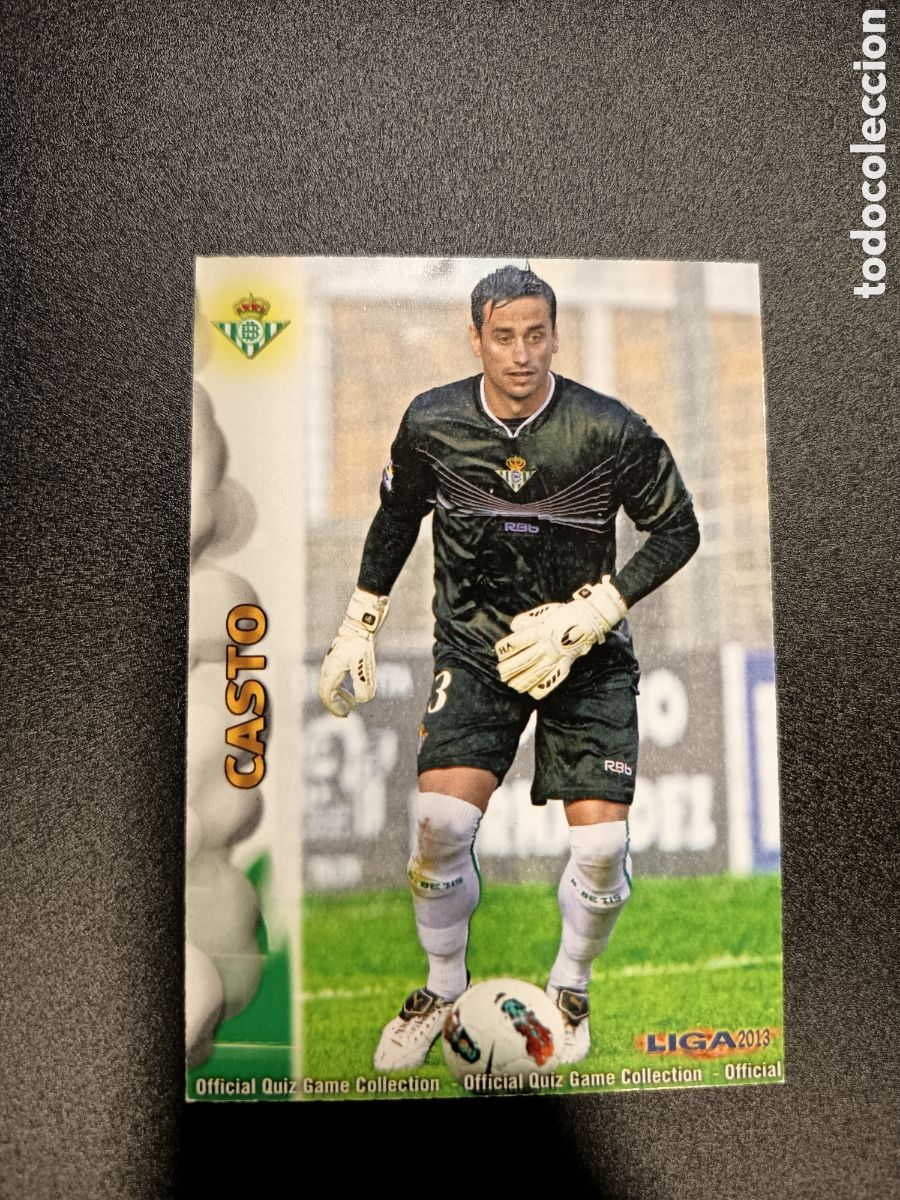 Cromos de F&uacute;tbol: CASTO 328 N&ordm; 328 REAL BETIS BALOMPIE CROMO CARD FICHAS LIGA 2012 2013 2012-13 MUNDICROMO