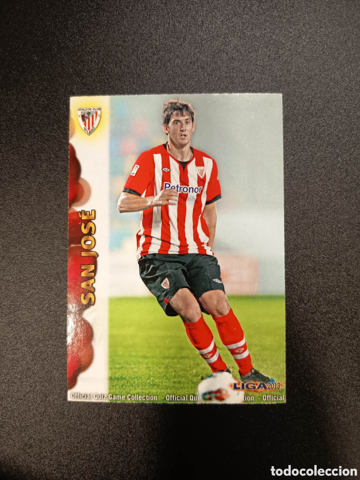 Cromos de F&uacute;tbol: SAN JOSE N&ordm; 250 ATHLETIC CLUB BILBAO CROMO CARD FICHAS LIGA 2012 2013 2012-13 MUNDICROMO