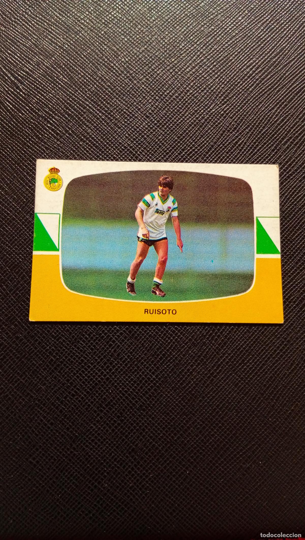 Football Stickers: RUISOTO RACING SANTANDER CANO 1984 1985 CROMO FUTBOL 84 85 LIGA - SIN PEGAR - A184 PG16