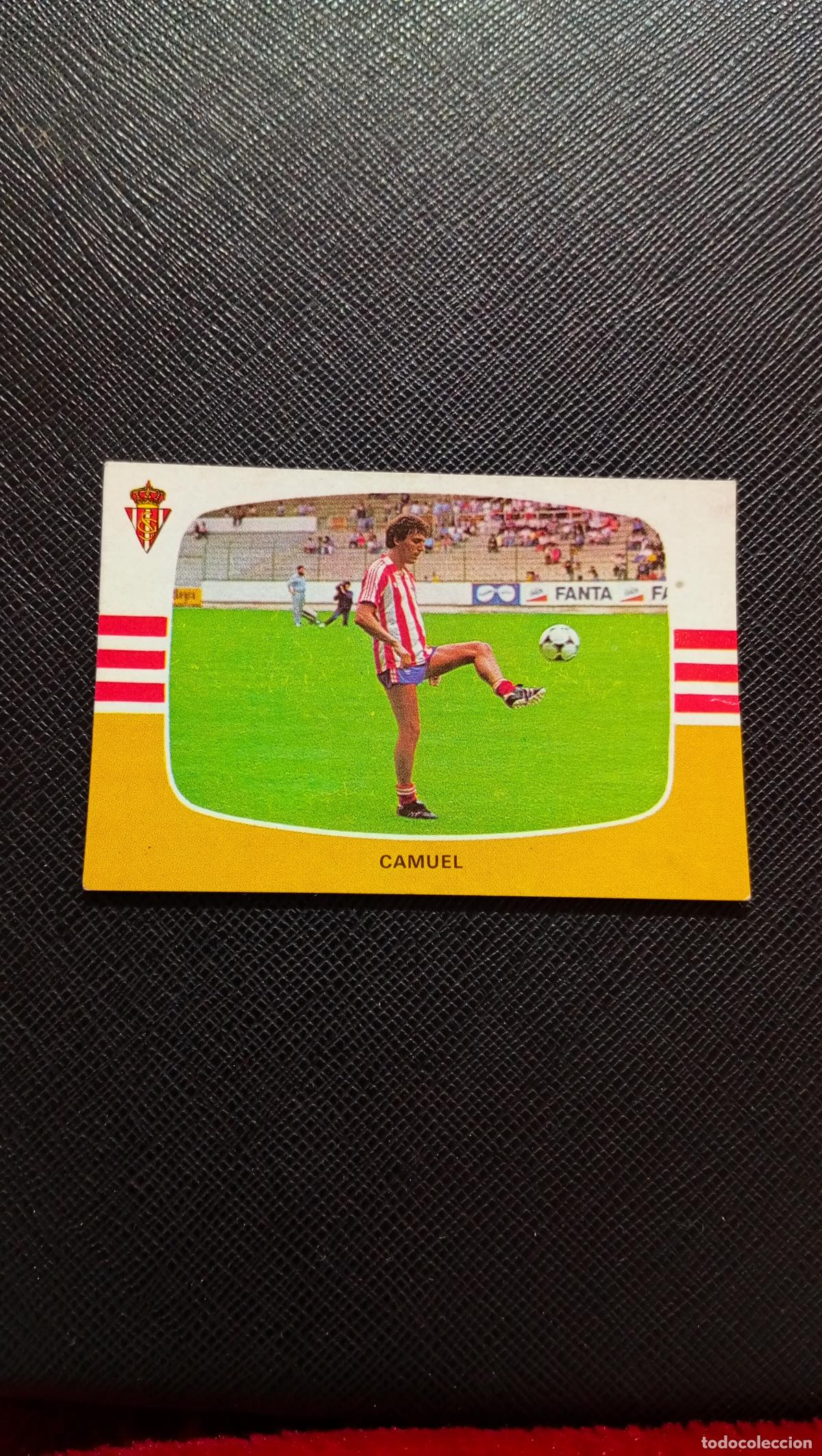Football Stickers: CAMUEL SPORTING GIJON CANO 1984 1985 CROMO FUTBOL 84 85 LIGA - SIN PEGAR - A184 PG16 FICHAJE 15 A