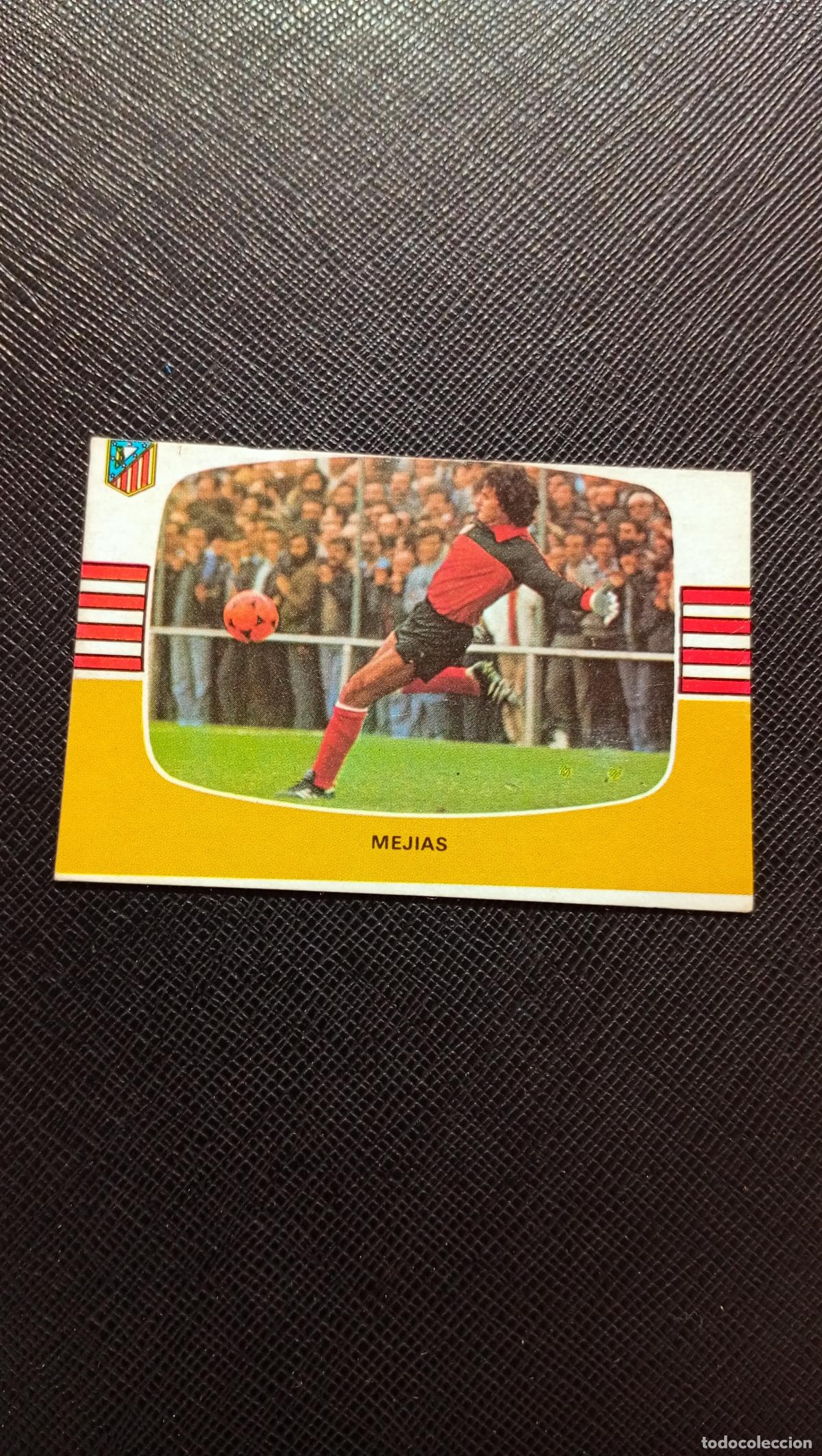 Fu&szlig;ball-Sticker: MEJIAS AT MADRID CANO 1984 1985 CROMO FUTBOL 84 85 LIGA - SIN PEGAR - A184 PG17