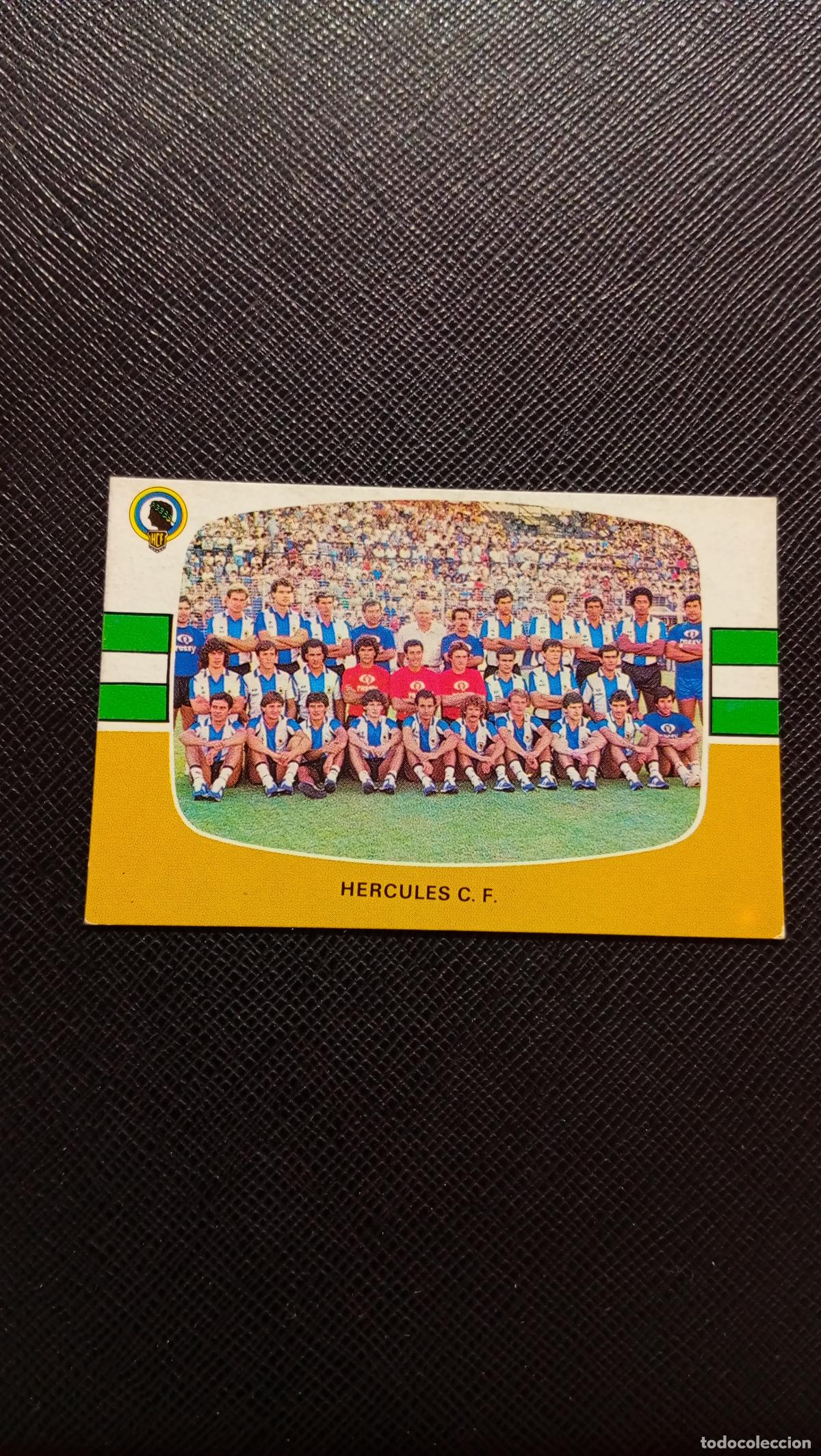 Cromos de F&uacute;tbol: PLANTILLA HERCULES CANO 1984 1985 CROMO FUTBOL 84 85 LIGA - SIN PEGAR - A184 PG20