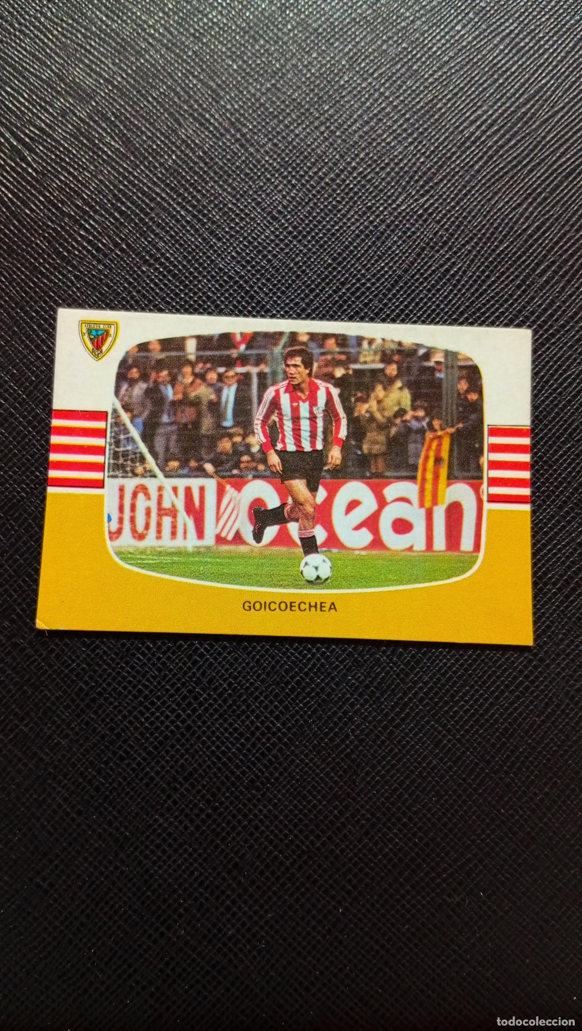 Cromos de F&uacute;tbol: GOICOECHEA BILBAO CANO 1984 1985 CROMO FUTBOL 84 85 LIGA - SIN PEGAR - A184 PG21 B