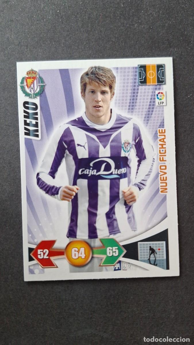 Cromos de F&uacute;tbol: L3 KEKO REAL VALLADOLID NUEVO FICHAJE ADRENALYN XL LIGA 2009 2010 09 10 PANINI