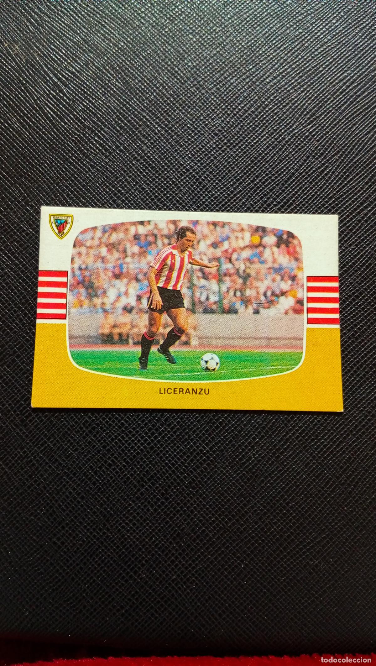 Cromos de F&uacute;tbol: LICERANZU BILBAO CANO 1984 1985 CROMO FUTBOL 84 85 LIGA - SIN PEGAR - A184 PG21