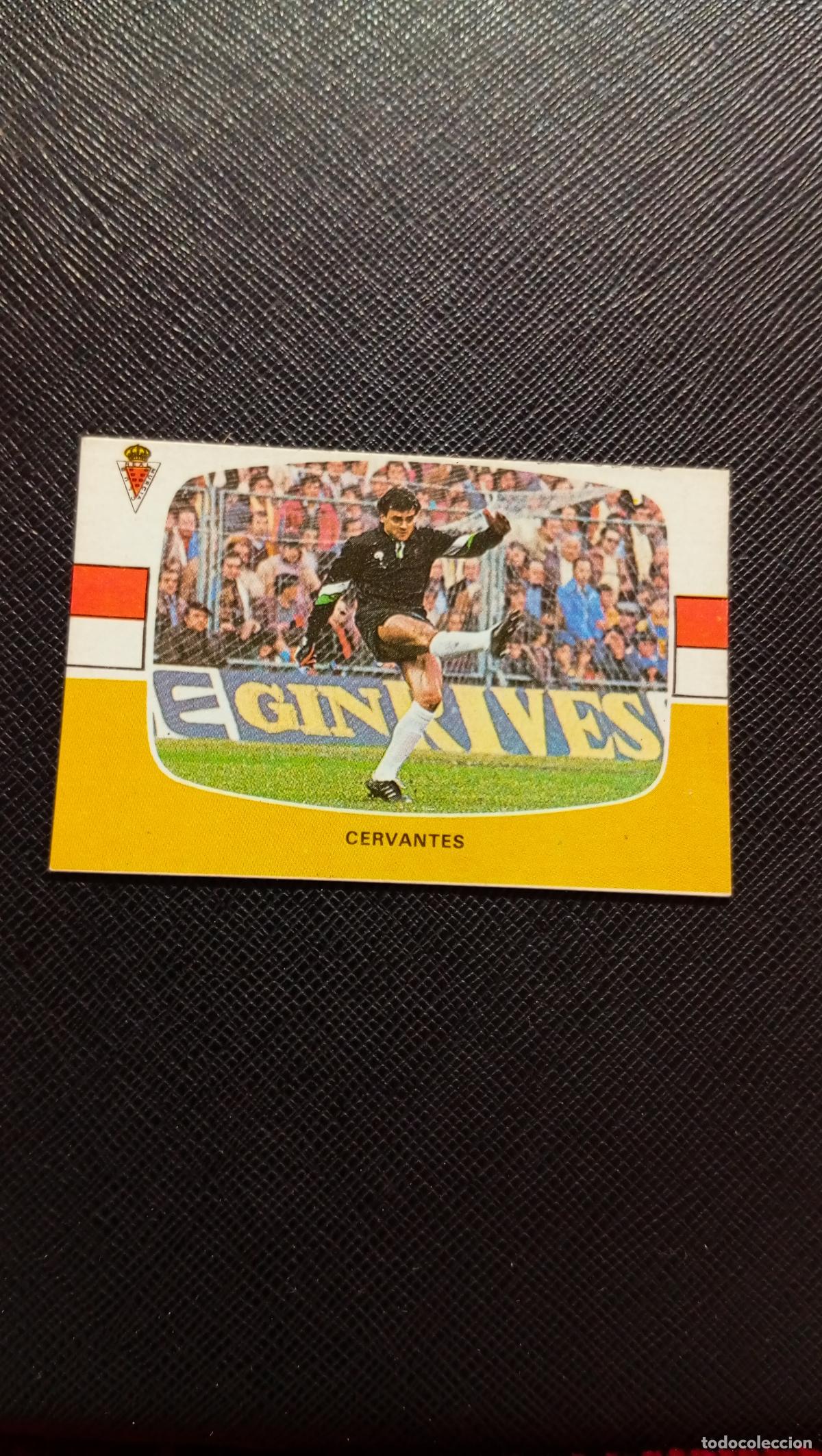 Cromos de F&uacute;tbol: CERVANTES MURCIA CANO 1984 1985 CROMO FUTBOL 84 85 LIGA - SIN PEGAR - A184 PG22