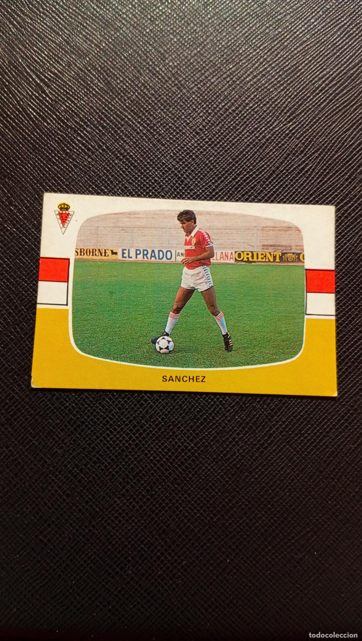 Cromos de F&uacute;tbol: SANCHEZ MURCIA CANO 1984 1985 CROMO FUTBOL 84 85 LIGA - SIN PEGAR - A184 PG22 FICHAJE 9 A