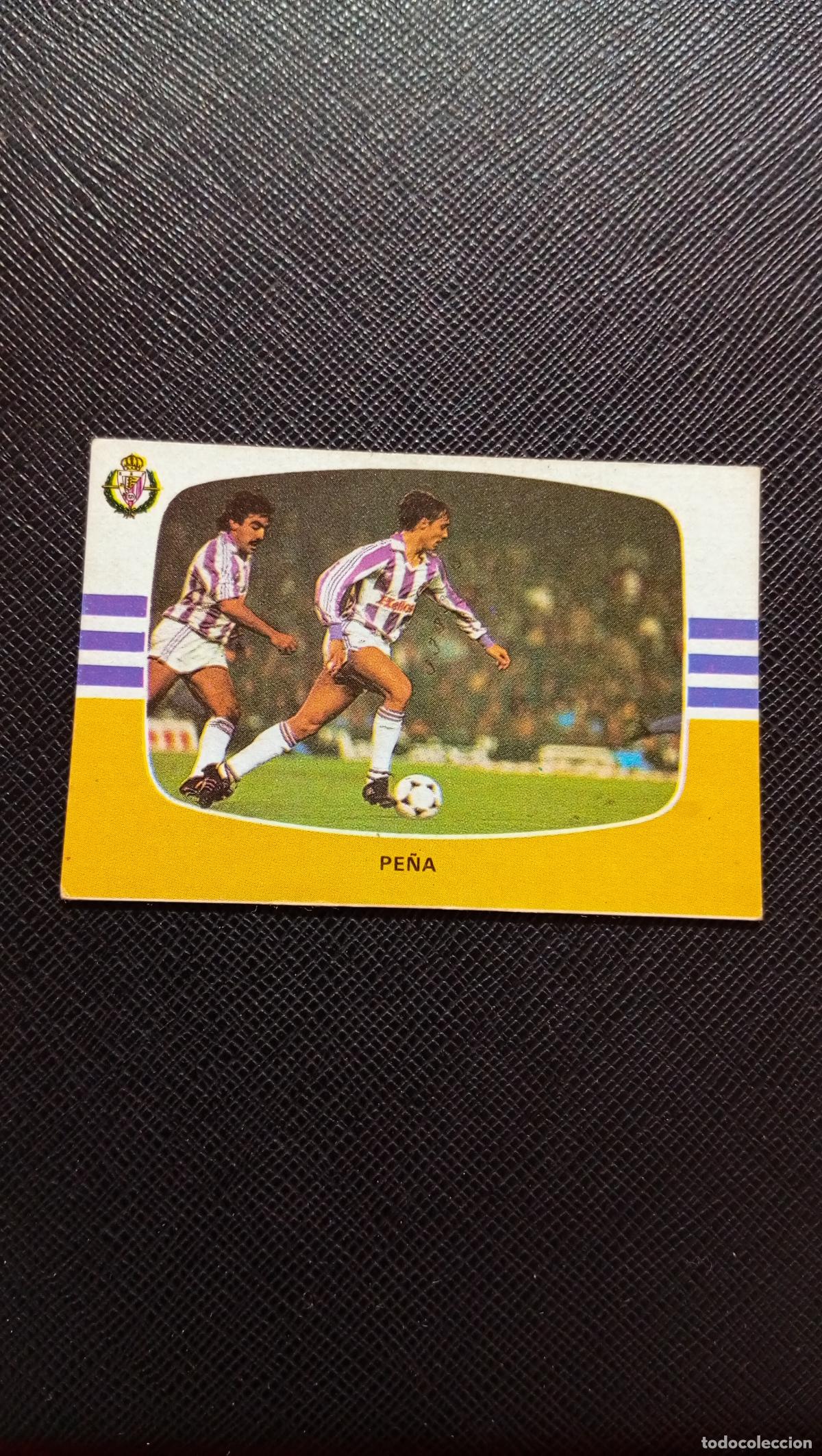 Cromos de F&uacute;tbol: PE&Ntilde;A VALLADOLID CANO 1984 1985 CROMO FUTBOL 84 85 LIGA - SIN PEGAR - A184 PG23