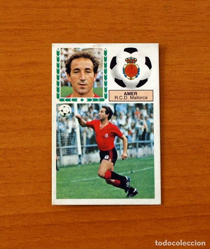 Cromos de F&uacute;tbol: Mallorca - Amer - BAJA - Ediciones Este 1983-1984, 83-84 - nunca pegado