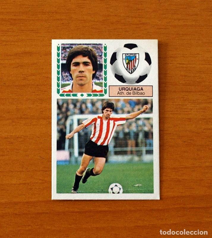 Cromos de Futebol: Athletic de Bilbao - Urquiaga - Ediciones Este Liga 1983-1984, 83-84 - Nunca pegado