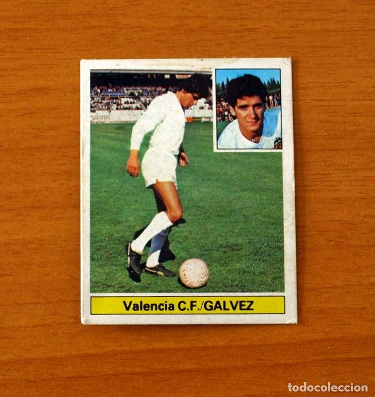 Cromos de Futebol: Valencia - Galvez - Liga 1981-1982, 81-82 - Ediciones Este
