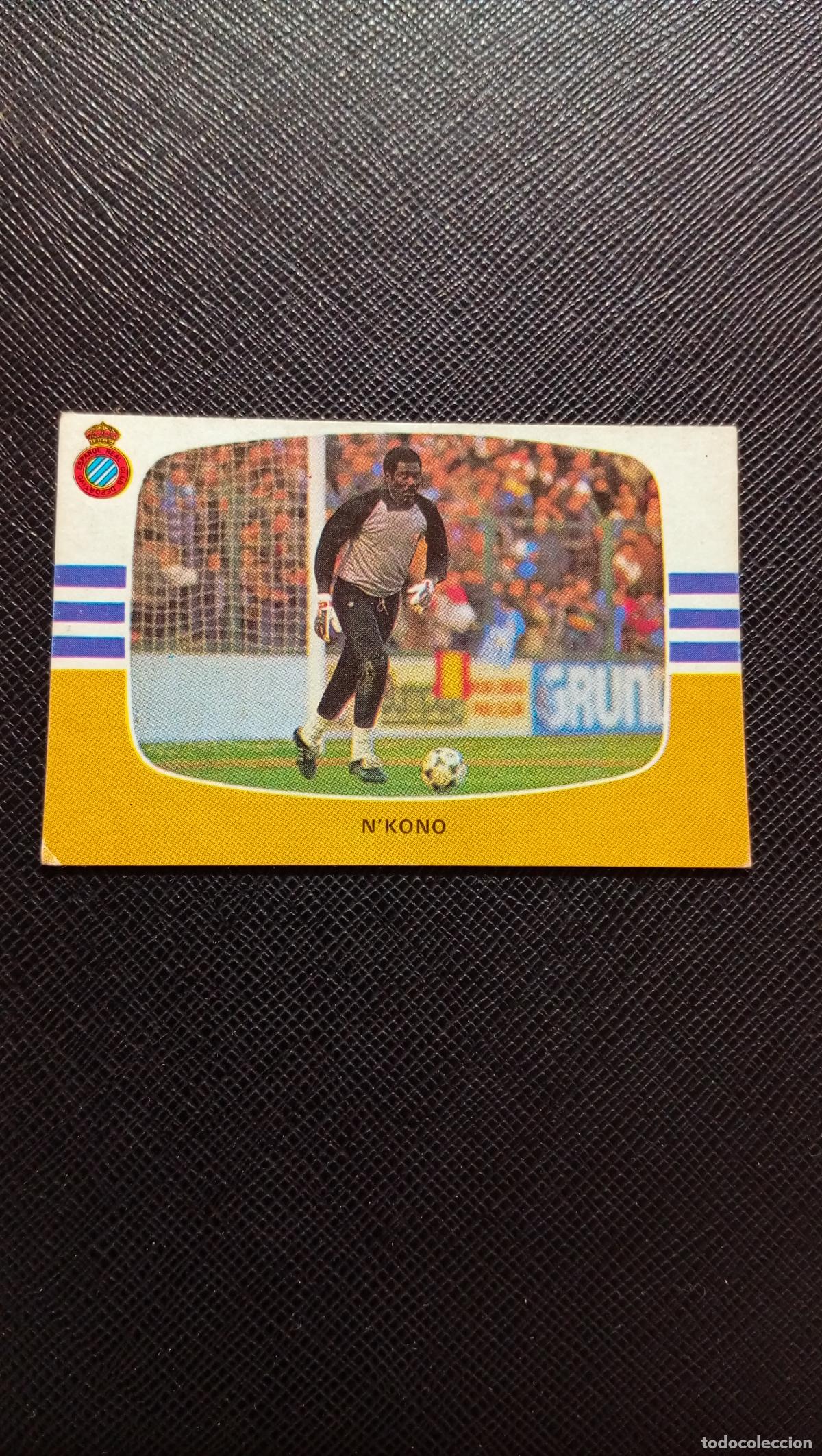 Cromos de F&uacute;tbol: NKONO N KONO ESPA&Ntilde;OL CANO 1984 1985 CROMO FUTBOL 84 85 LIGA - SIN PEGAR - A184 PG27