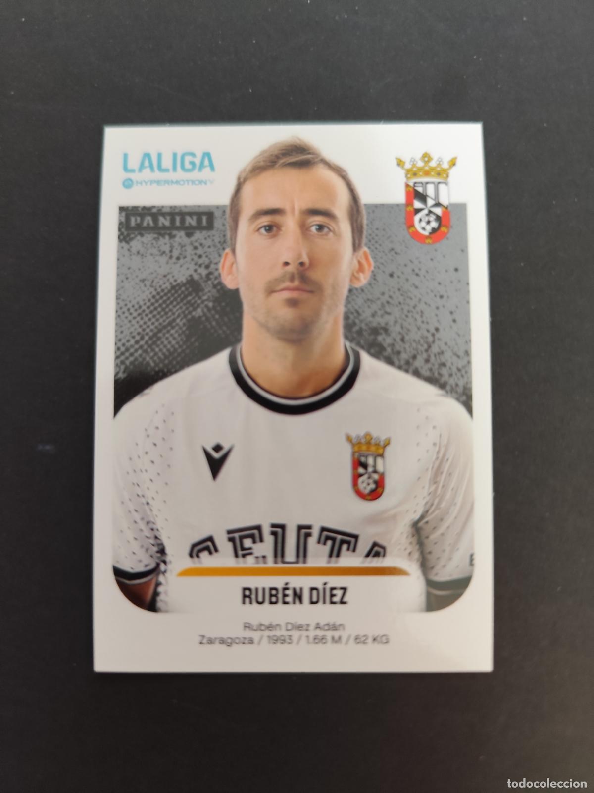 Cromos de F&uacute;tbol: 127 RUB&Eacute;N D&Iacute;EZ CEUTA SEGUNDA 2&ordf; DIVISI&Oacute;N LIGA HYPERMOTION 2025 2026 25 26 PEDIDO M&Iacute;NIMO 2&euro;