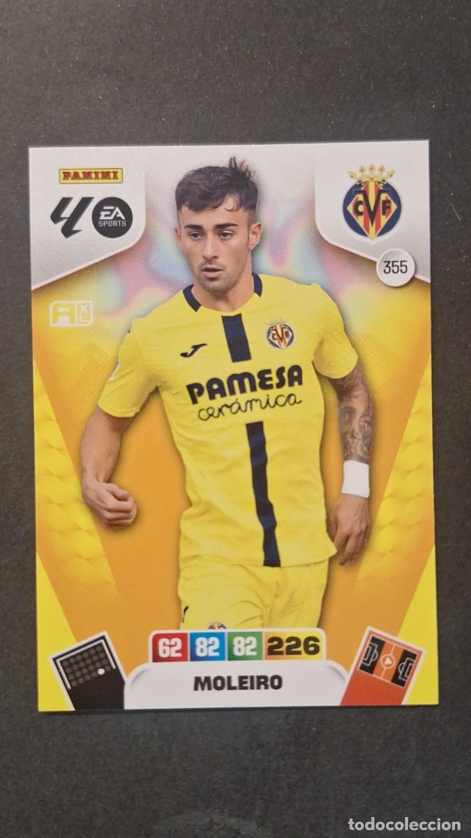Fu&szlig;ball-Sticker: L2 MOLEIRO VILLARREAL C. F. 355 ADRENALYN XL LIGA 2025/2026 25 26 PANINI