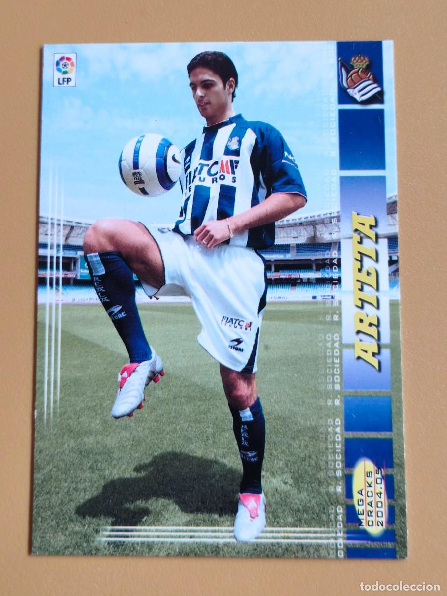 Cromos de f&uacute;tbol: arteta, 2004 05 nuevo fichaje