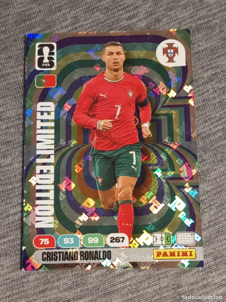 Cartes &agrave; collectionner de Football: Adrenalyn XL FIFA WORLD CUP 2026 EDITION LIMITED EDICION LIMITADA CRISTIANO RONALDO nuevo