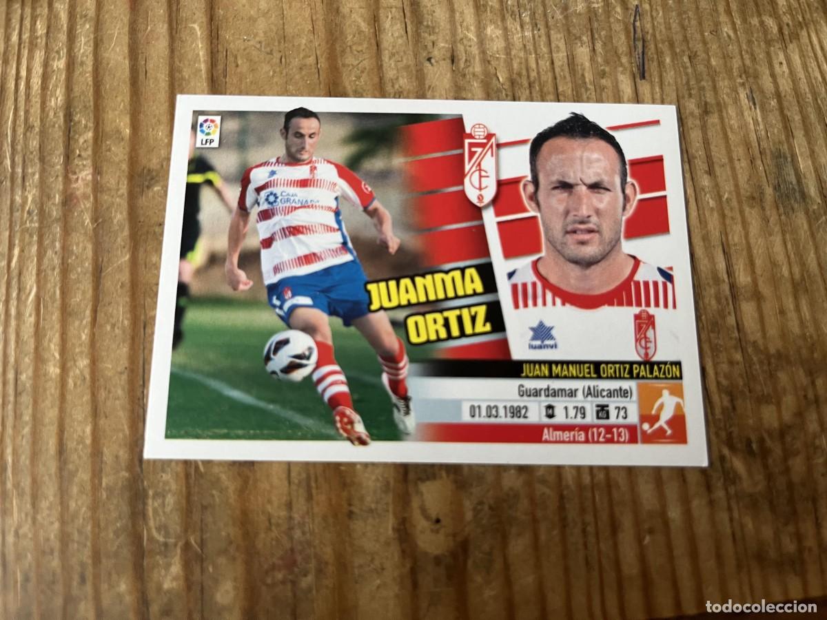Figurine di Calcio: CROMO SIN PEGAR NUNCA PEGADO ALBUM LIGA ESTE 13 14 2013 2014 GRANADA # 7B JUANMA ORTIZ