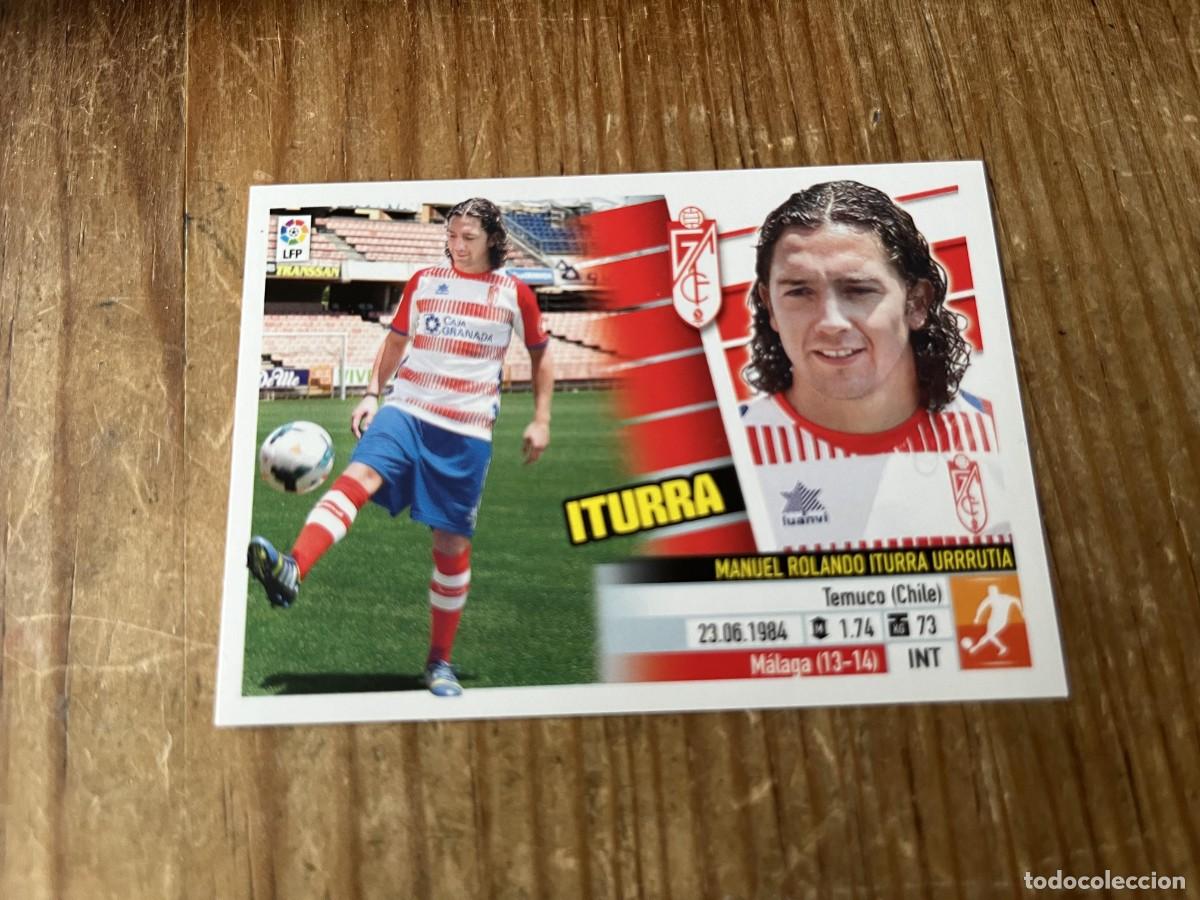 Fu&szlig;ball-Sticker: CROMO SIN PEGAR NUNCA PEGADO ALBUM LIGA ESTE 13 14 2013 2014 GRANADA # 8 ITURRA