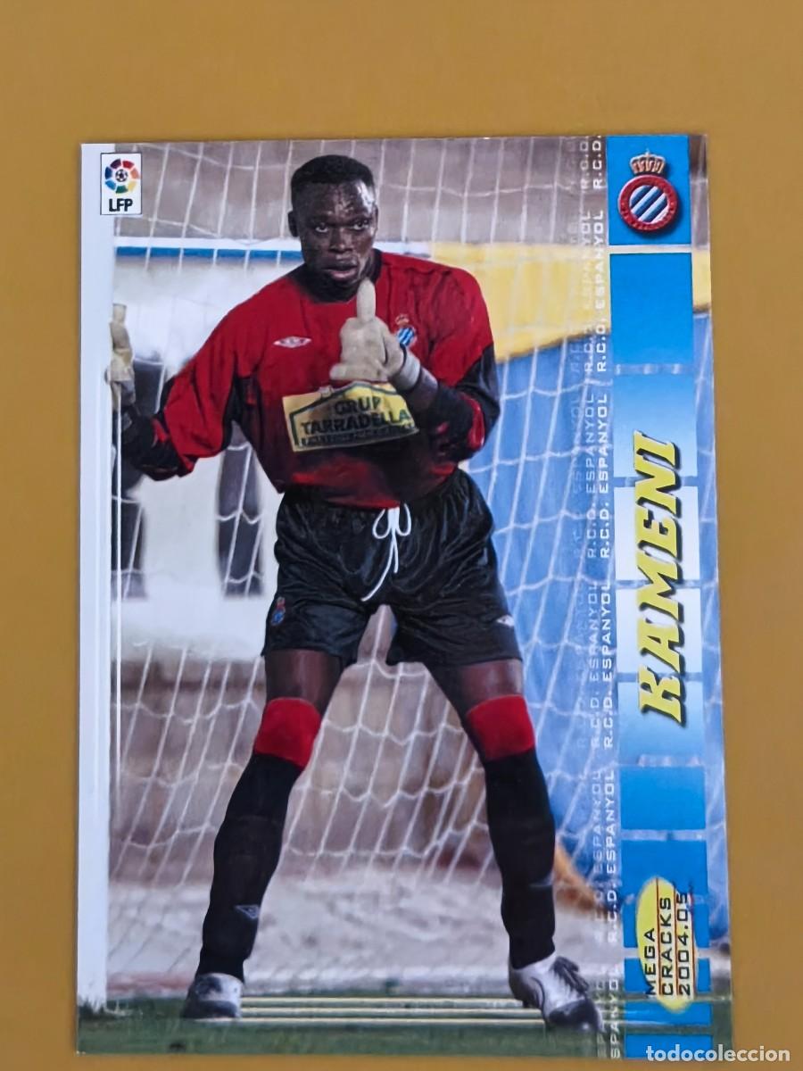 Cromos de F&uacute;tbol: kameni, 2004 05 nuevo fichaje