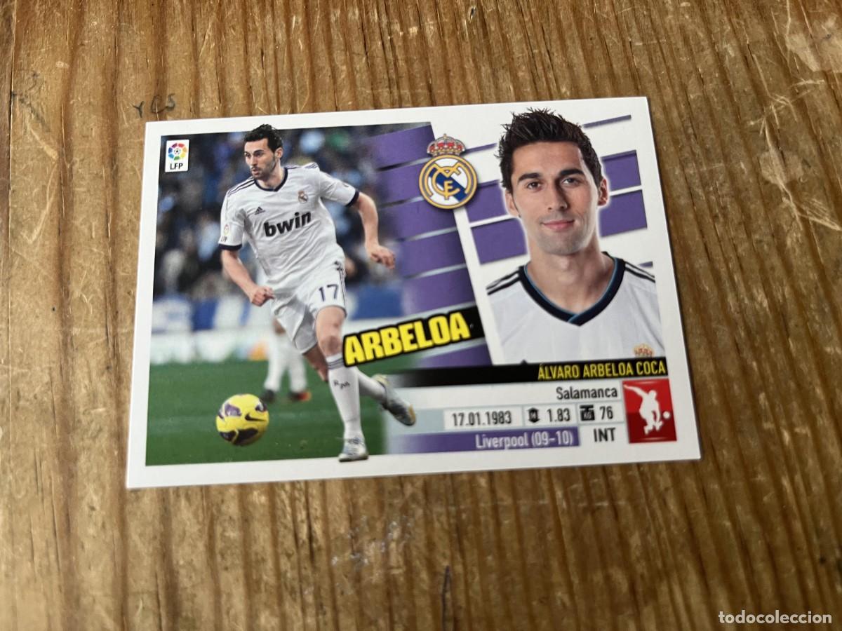 Cromos de F&uacute;tbol: CROMO SIN PEGAR NUNCA PEGADO ALBUM LIGA ESTE 13 14 2013 2014 REAL MADRID # 3A ARBELOA