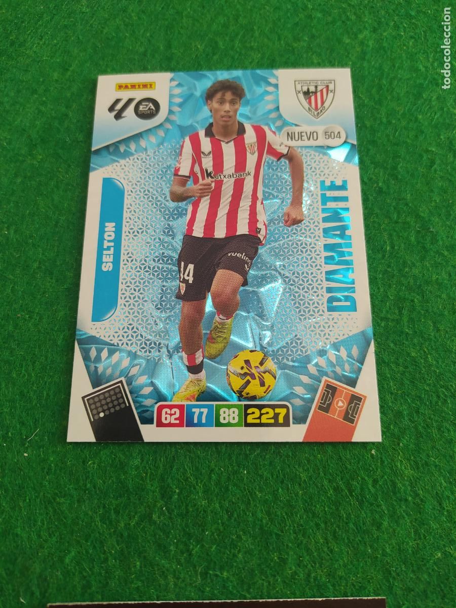 Cromos de F&uacute;tbol: actualizacion de adrenalyn 2025 2026 nuevo diamante n&ordm; 504 selton athletic club