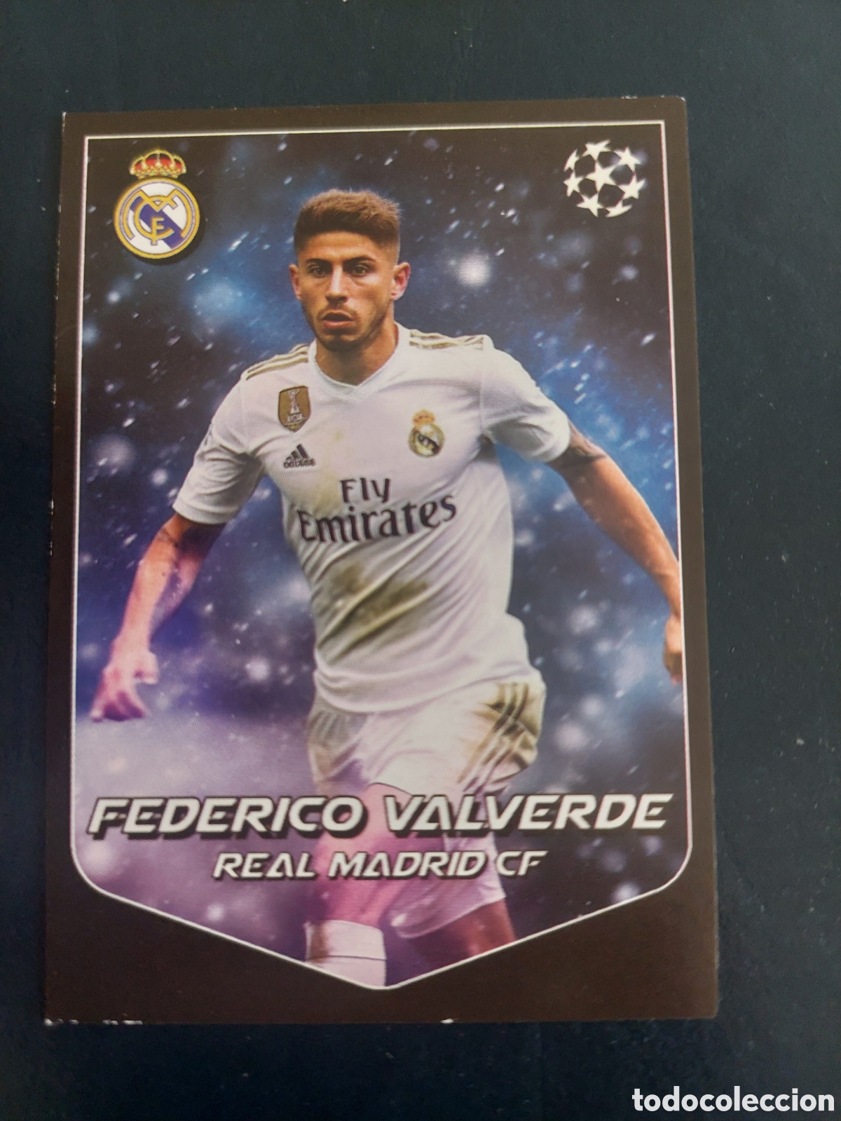 Cromos de F&uacute;tbol: Galaticka Liga Sampiona 2023/24 #080 Federico Valverde REAL MADRID