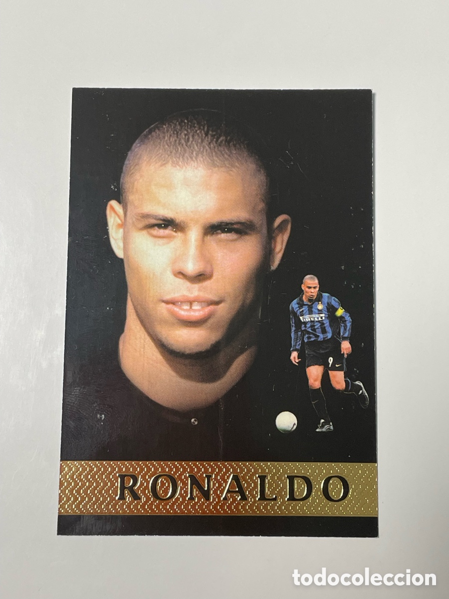 Cromos de F&uacute;tbol: Ronaldo Inter de Mil&aacute;n Mundicromo Stelle 98-99 #427