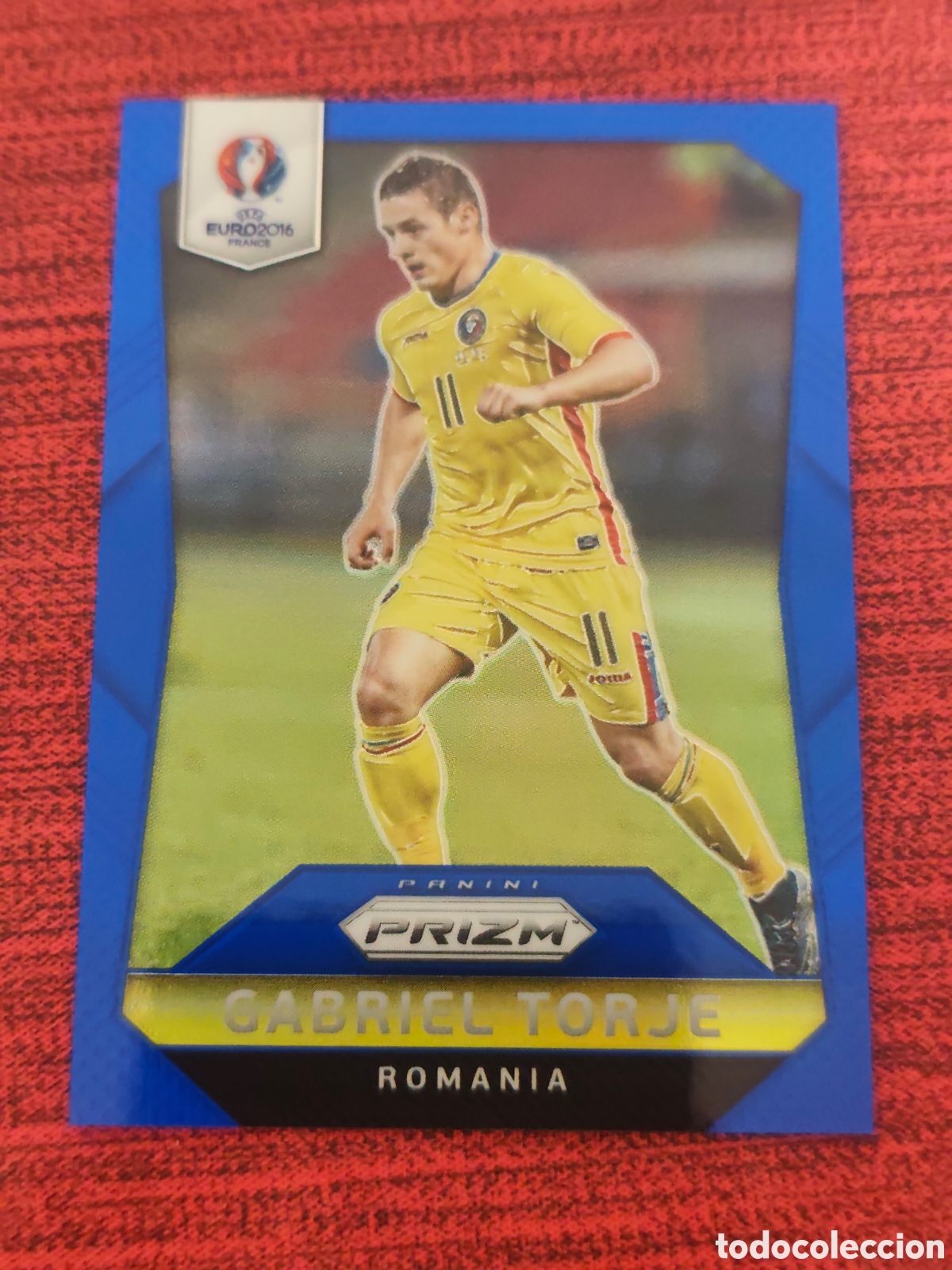 Cromos de F&uacute;tbol: CARD NUMERADA 217/249 TORJE RUMAN&Iacute;A PRIZM EURO 2016 FRANCE
