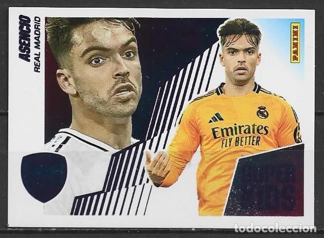 Cromos de Futebol: Liga este 25/26 - Asencio - N&ordm; 1 - R. Madrid ( ADN )