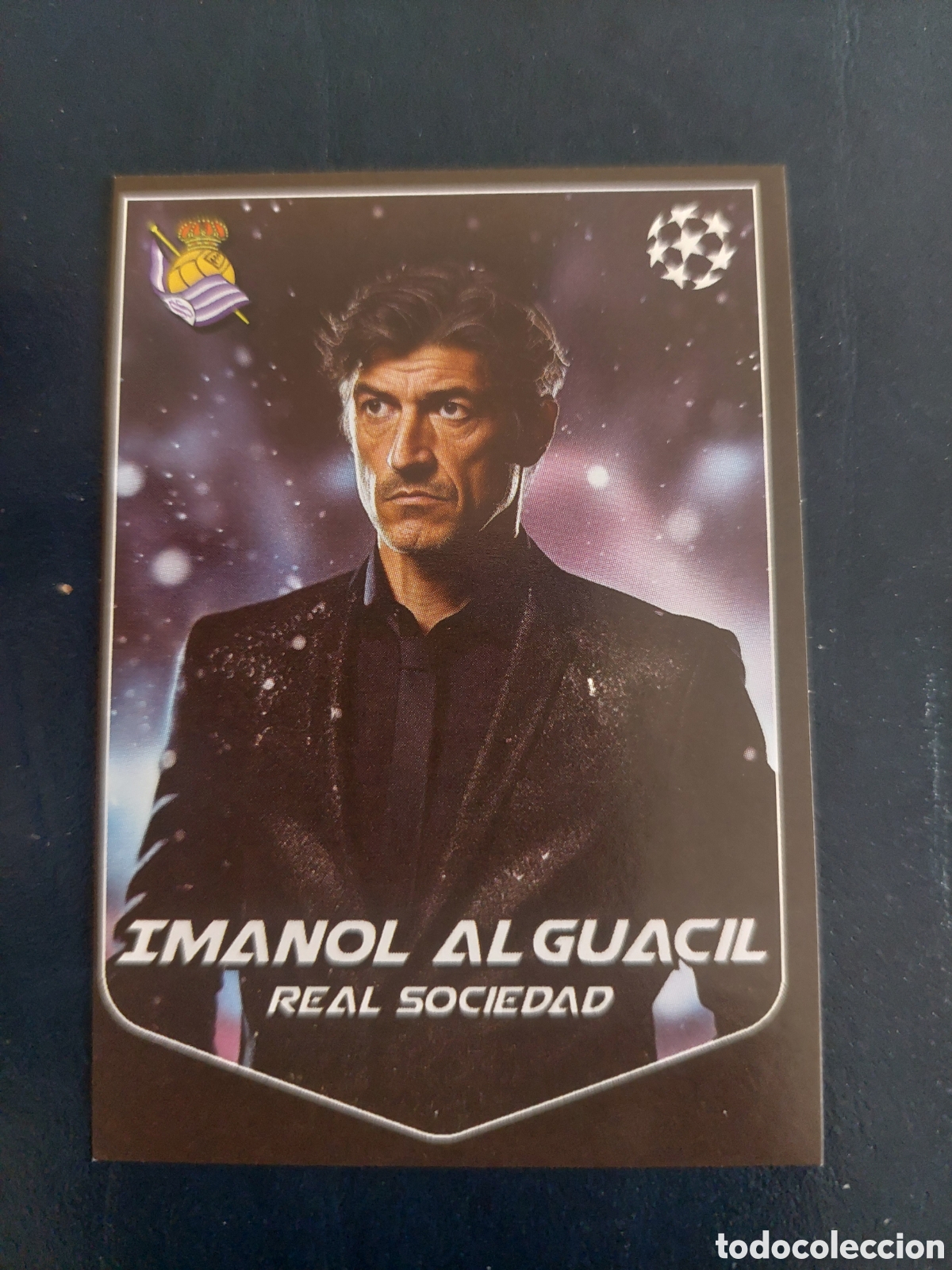 Cromos de F&uacute;tbol: Galaticka Liga Sampiona 2023/24 #104 Imanol Alguacil SOCIEDAD