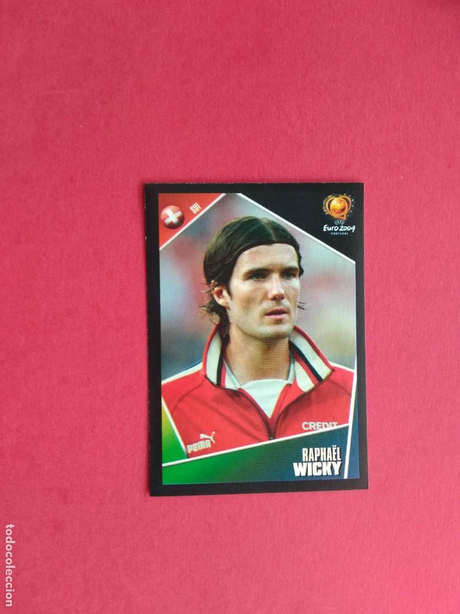 Cromos de F&uacute;tbol: PANINI EURO 2004 PORTUGAL EUROCOPA 04 CROMO NUNCA PEGADO SUIZA N&ordm; 148 WICKY
