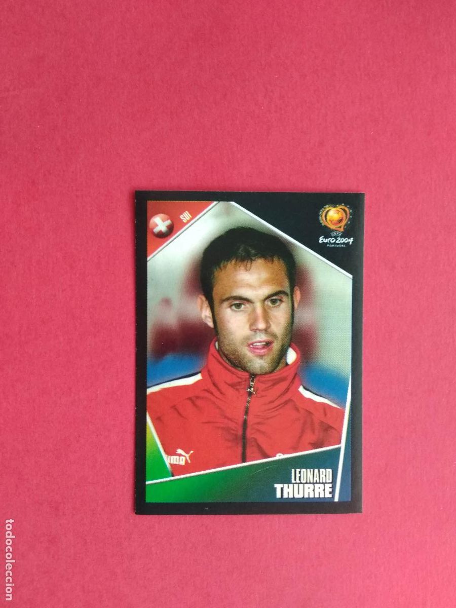Cromos de F&uacute;tbol: PANINI EURO 2004 PORTUGAL EUROCOPA 04 CROMO NUNCA PEGADO SUIZA N&ordm; 152 THURRE
