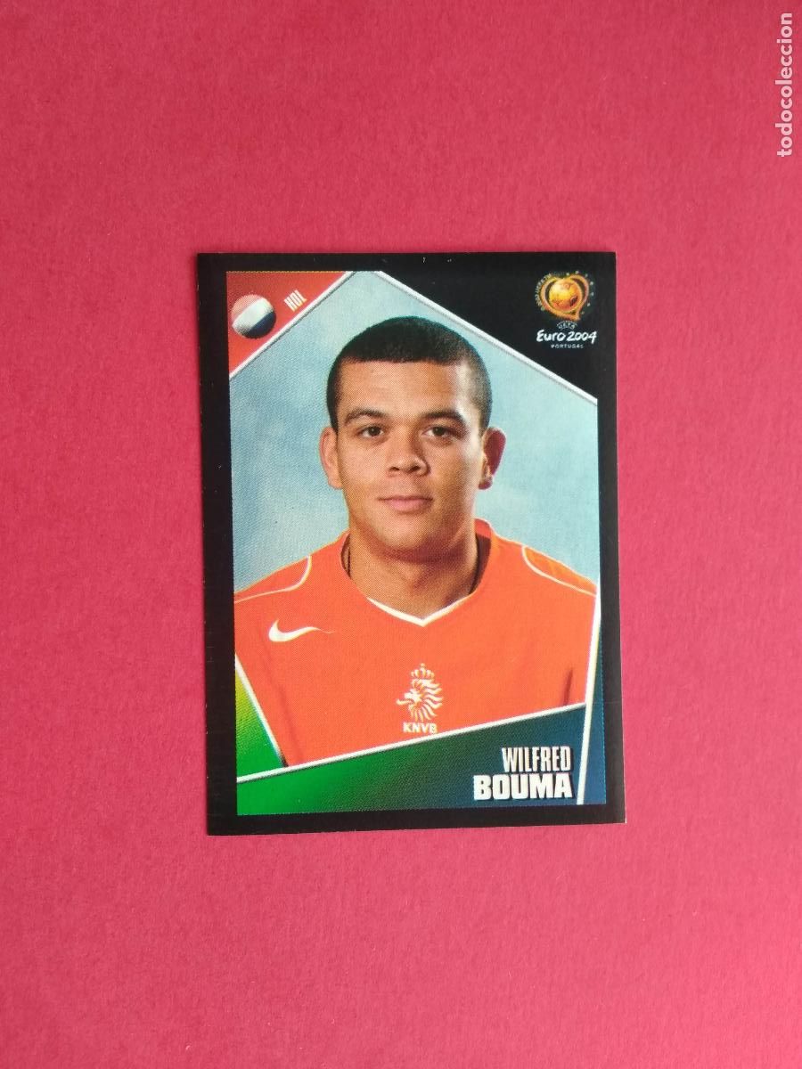 Cromos de F&uacute;tbol: PANINI EURO 2004 PORTUGAL EUROCOPA 04 CROMO NUNCA PEGADO HOLANDA N&ordm; 324 BOUMA