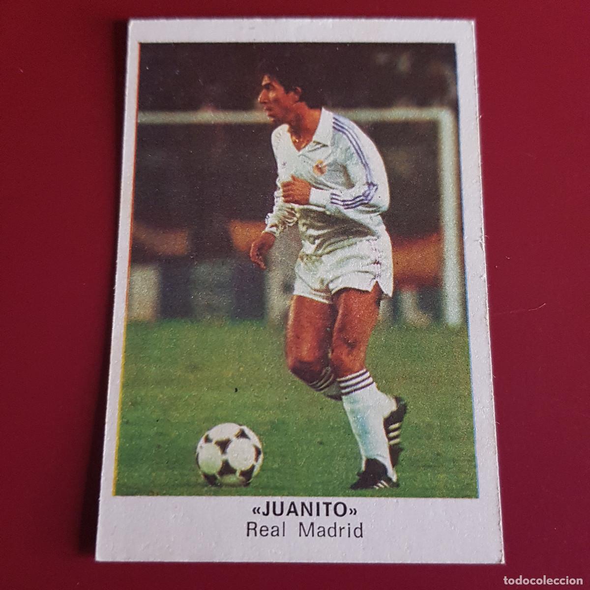 Cromos de F&uacute;tbol: CROPAN - CROMOS CANO - FUTBOL 1983 1984 - 83 84 - R MADRID - JUANITO - NUNCA PEGADO