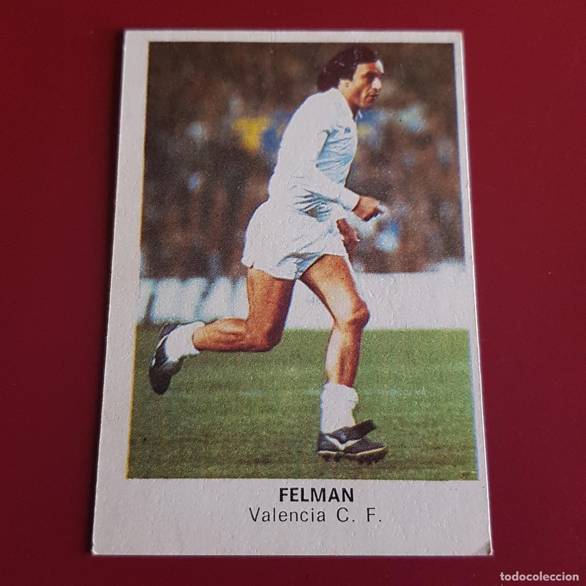 Cromos de F&uacute;tbol: CROPAN - CROMOS CANO - FUTBOL 1983 1984 - 83 84 - VALENCIA - FELMAN - NUNCA PEGADO