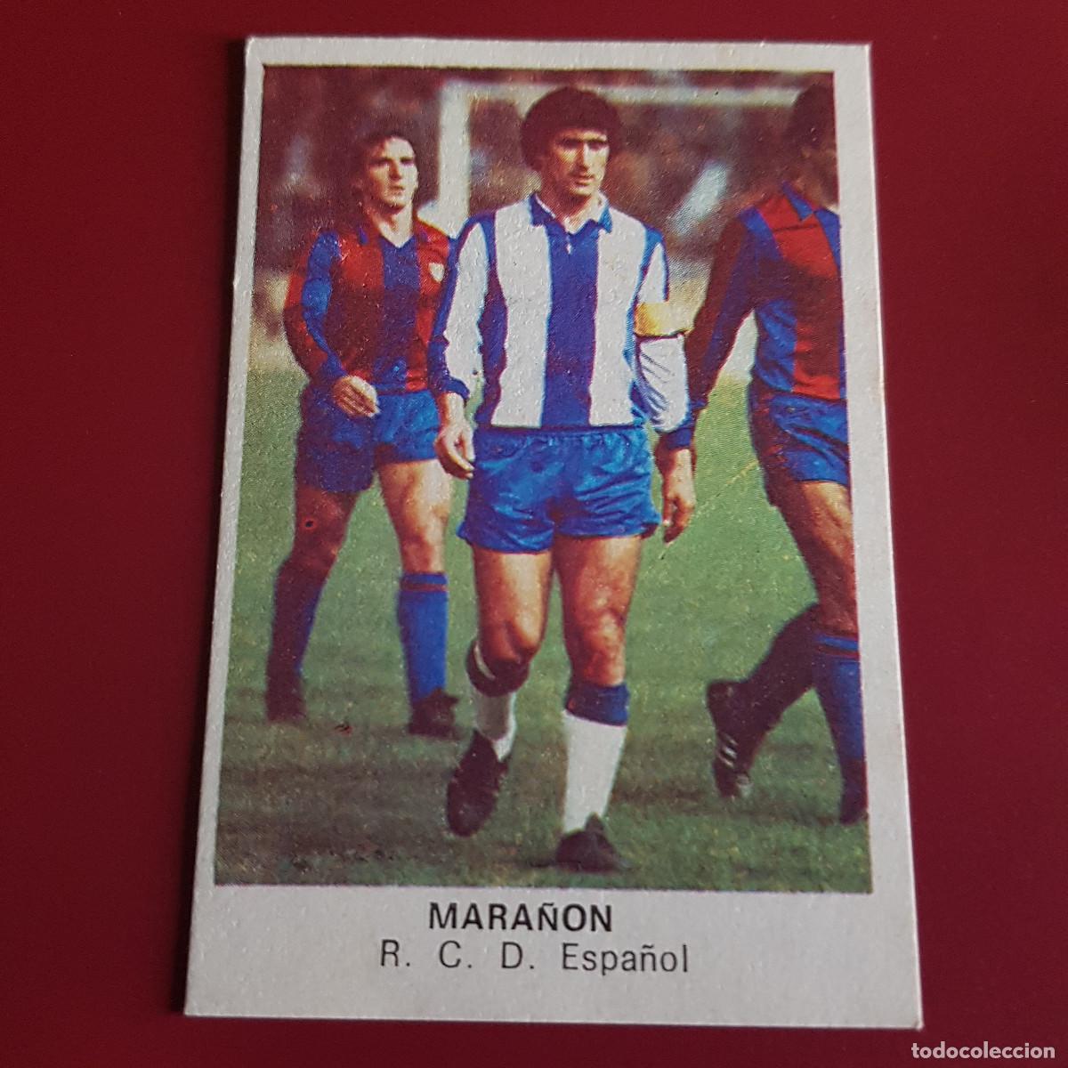 Cromos de F&uacute;tbol: CROPAN - CROMOS CANO - FUTBOL 1983 1984 - 83 84 - ESPA&Ntilde;OL - MARA&Ntilde;ON - NUNCA PEGADO