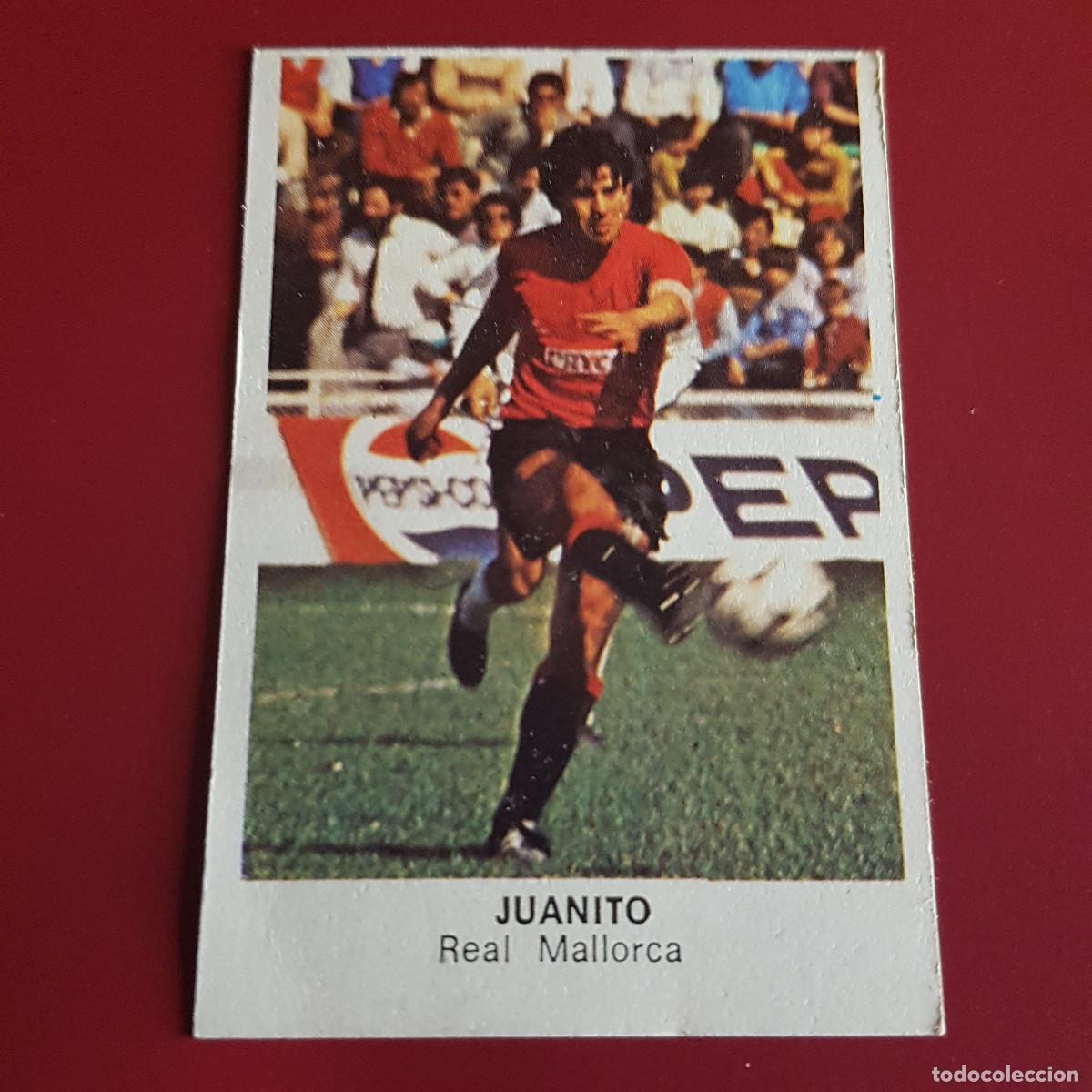 Cromos de F&uacute;tbol: CROPAN - CROMOS CANO - FUTBOL 1983 1984 - 83 84 - MALLORCA - JUANITO - NUNCA PEGADO