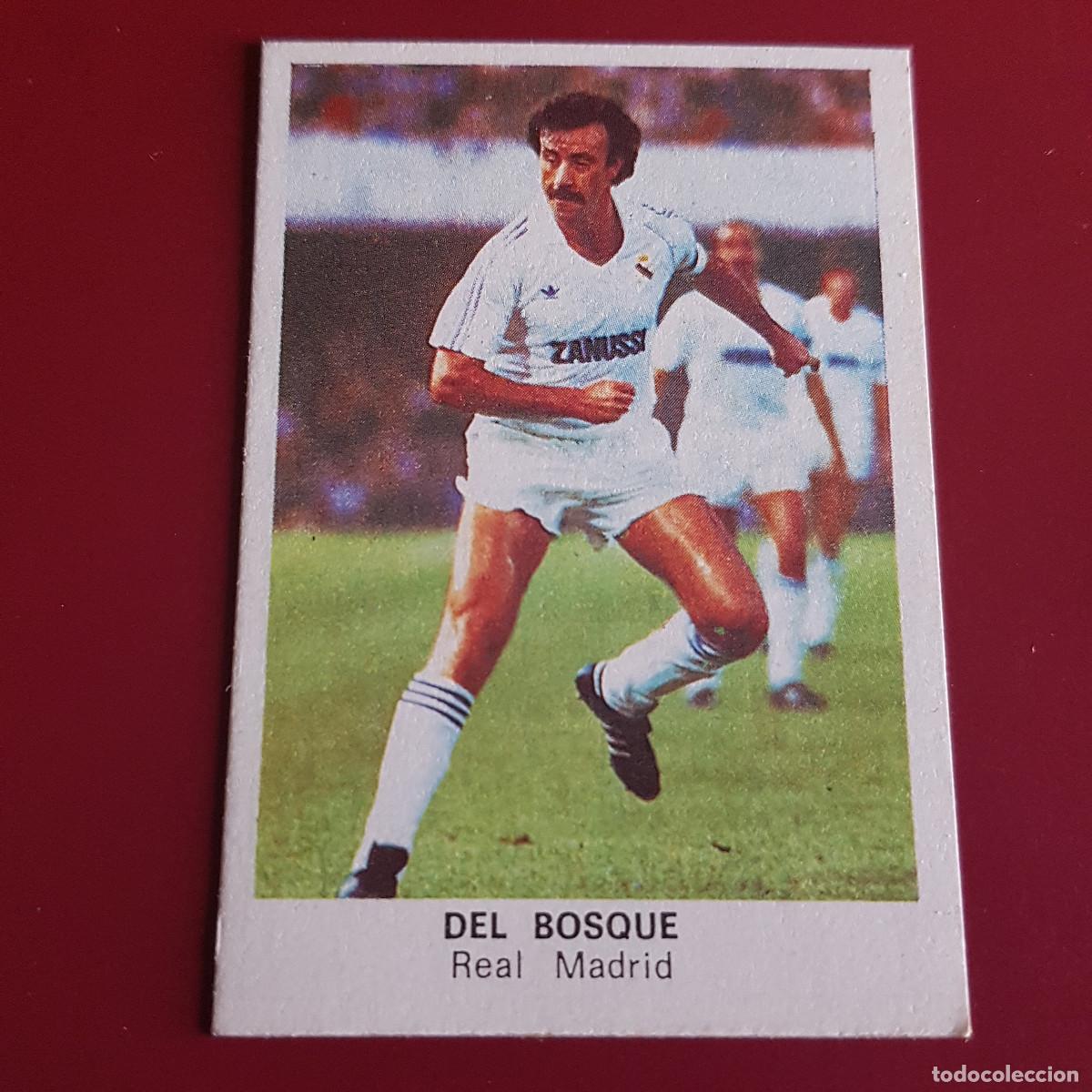 Cromos de F&uacute;tbol: CROPAN - CROMOS CANO - FUTBOL 1983 1984 - 83 84 - R MADRID - DEL BOSQUE - NUNCA PEGADO
