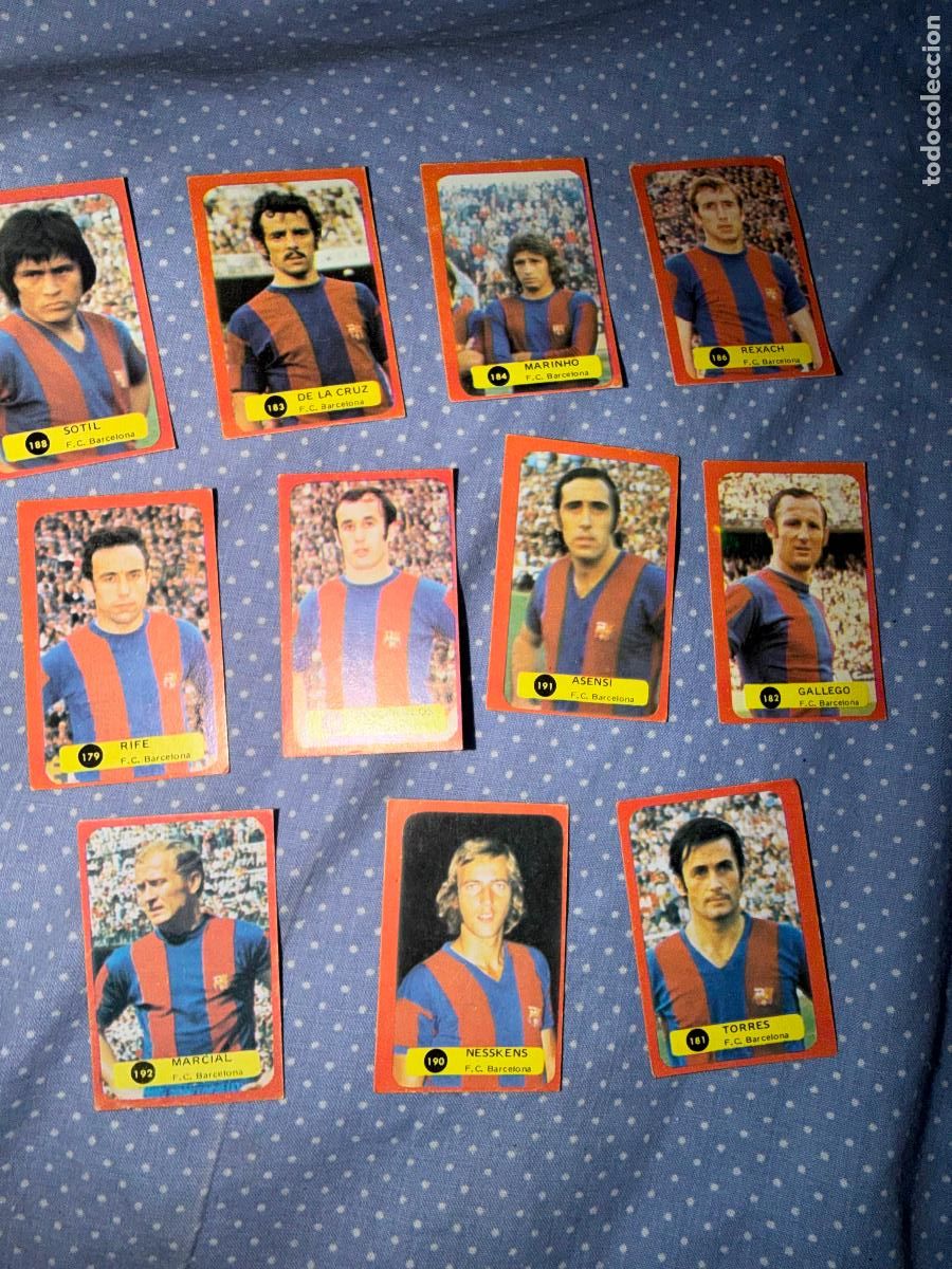 Cartes &agrave; collectionner de Football: Cromos F.c Barcelona grafimur 1975