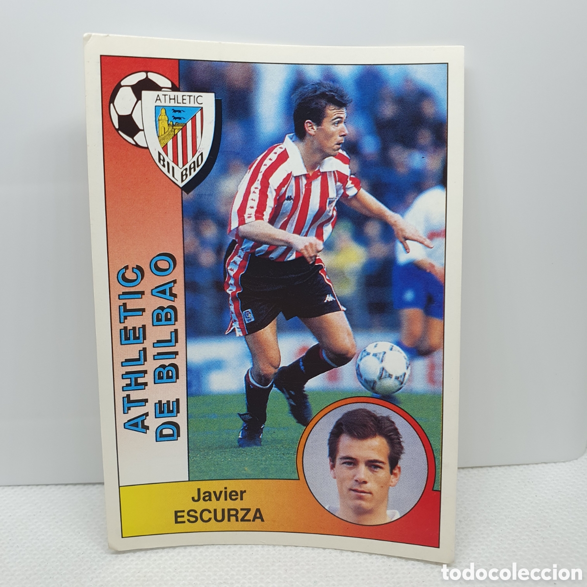 Cartes &agrave; collectionner de Football: ⚽️ CROMO DE FUTBOL ESCURZA ATHLETIC DE BILBAO ESKURZA LIGA 94-95 PANINI ALBUM - ESTAMPAS ADHESIVAS