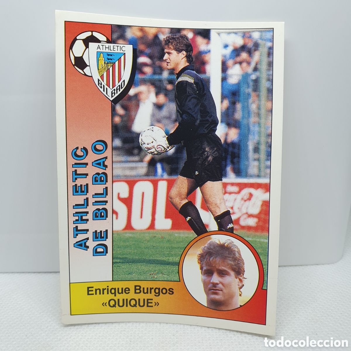 Cromos de F&uacute;tbol: ⚽️ CROMO DE FUTBOL QUIQUE ATHLETIC DE BILBAO LIGA 94-95 PANINI ALBUM - ESTAMPAS ADHESIVAS - CARTAS