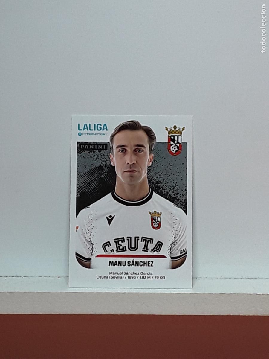 Cromos de F&uacute;tbol: LALIGA HYPERMOTION 2025 2026 25 26 ALBUM PANINI LIGA N 120 CEUTA MANU SANCHEZ
