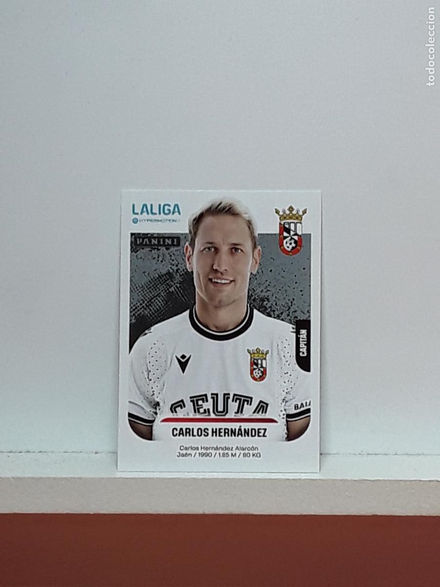 Cromos de F&uacute;tbol: LALIGA HYPERMOTION 2025 2026 25 26 ALBUM PANINI LIGA N 121 CEUTA CARLOS HERNANDEZ