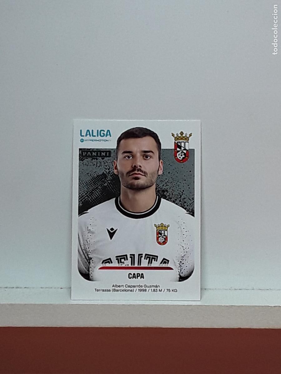 Cromos de F&uacute;tbol: LALIGA HYPERMOTION 2025 2026 25 26 ALBUM PANINI LIGA N 122A 122 A CEUTA CAPA ALBERT CAPARROS