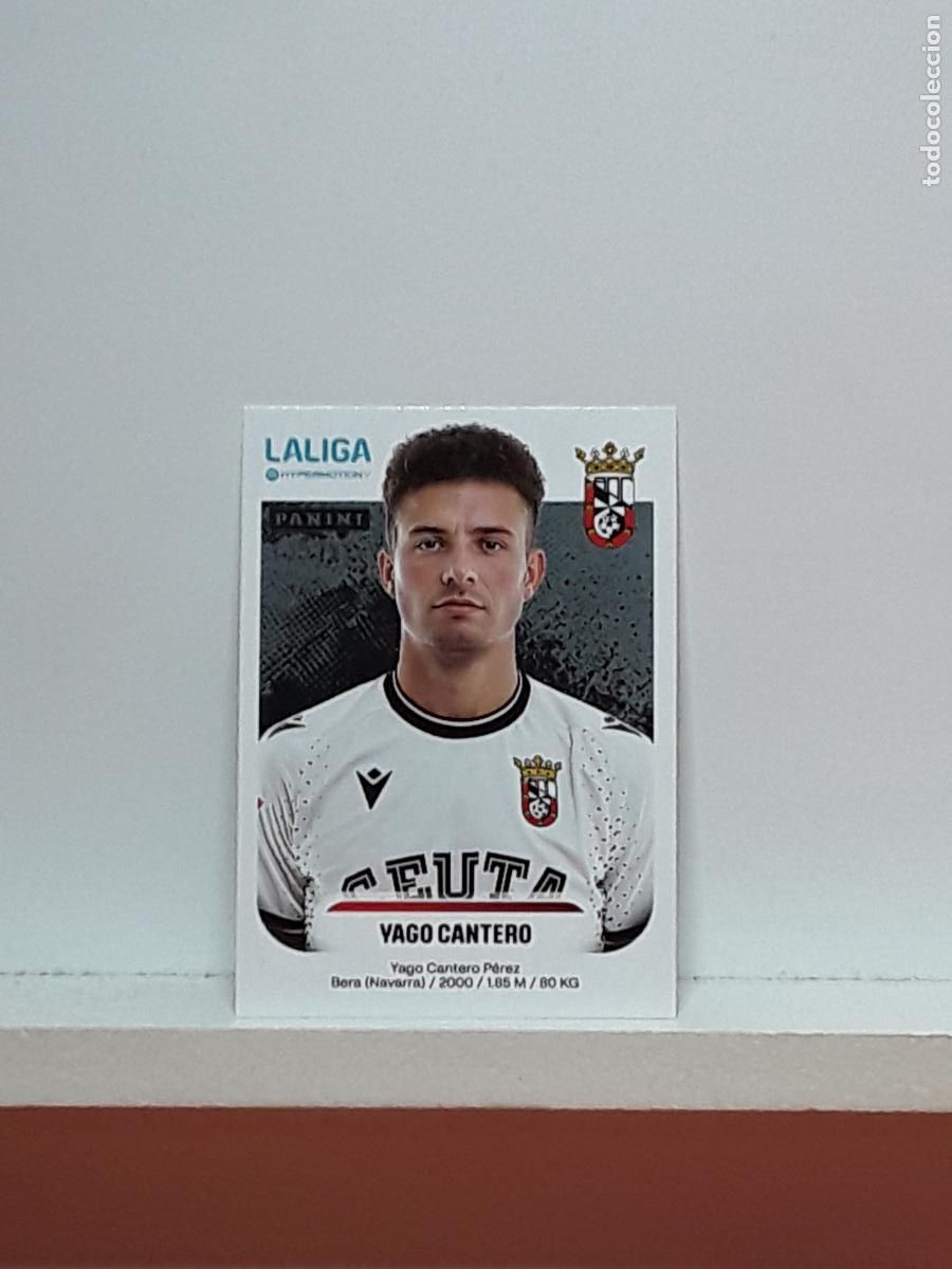 Cromos de F&uacute;tbol: LALIGA HYPERMOTION 2025 2026 25 26 ALBUM PANINI LIGA N 122B 122 B CEUTA YAGO CANTERO